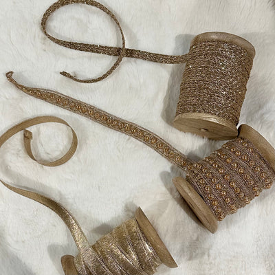 Set of 3 10m Copper Ribbon Spools