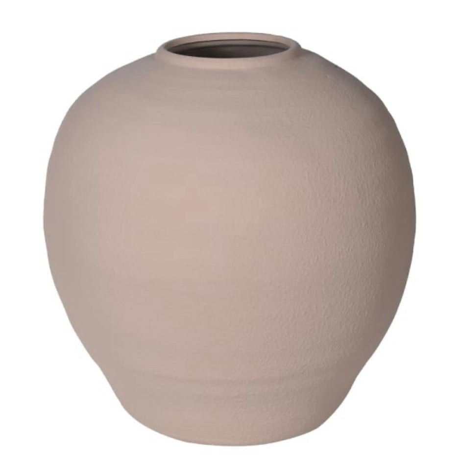 Textured Almond Vase