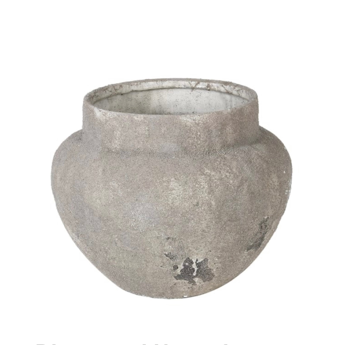 Natural Distressed Vase