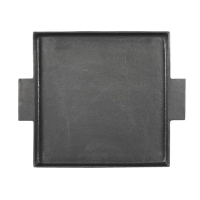 Gunmetal Square Tray