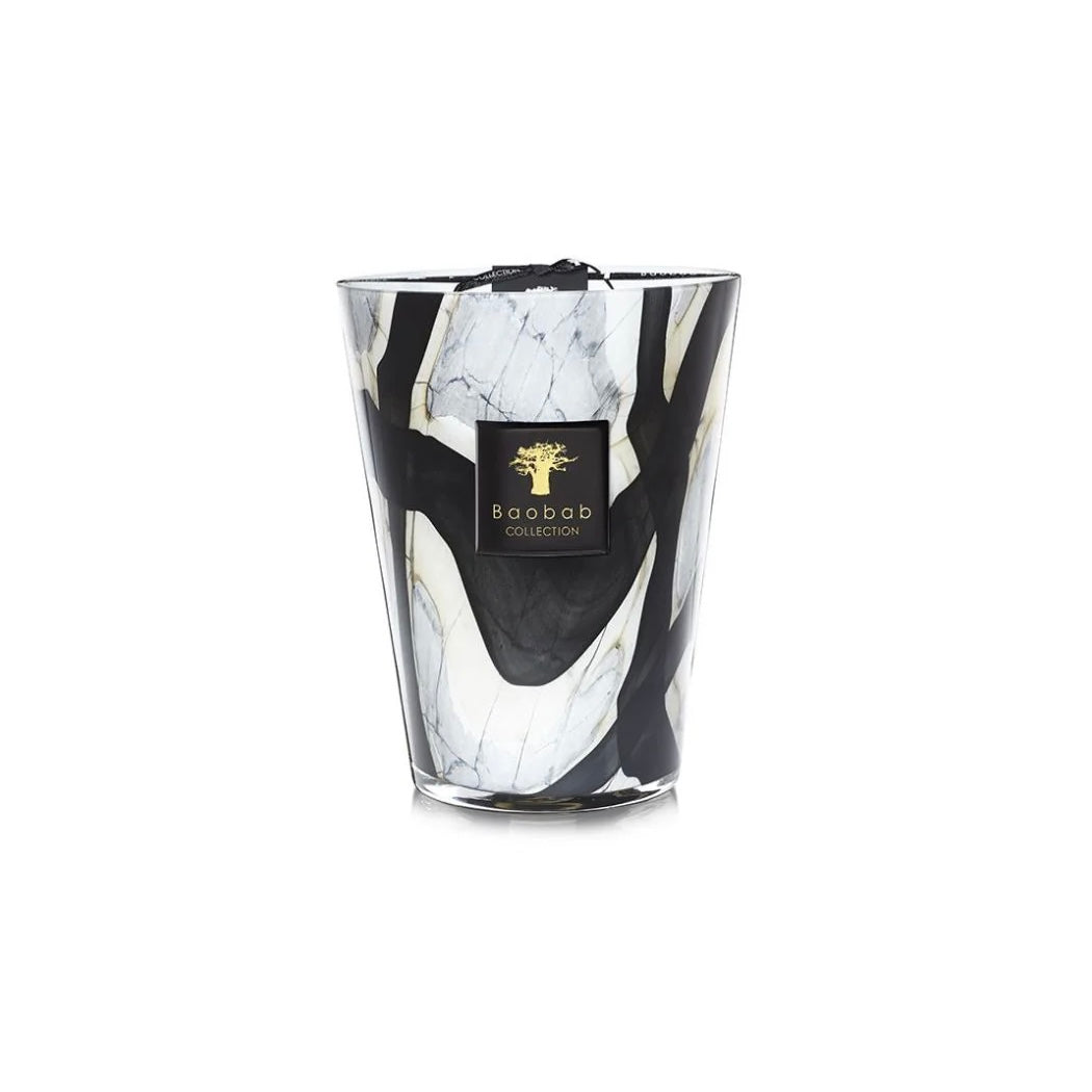 BAOBAB SCENTED CANDLE STONES MARBLE 24cm