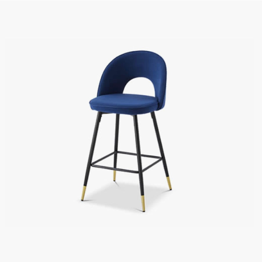 Berkeley Designs Hoxton Bar Stool In Blue