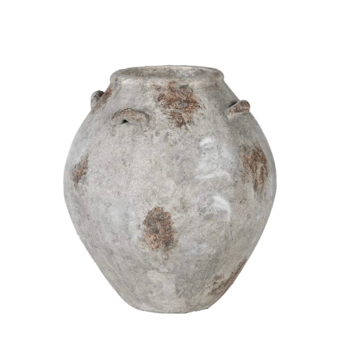 Large Stone Distressed Vase