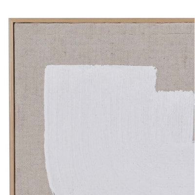 White Abstract Canvas