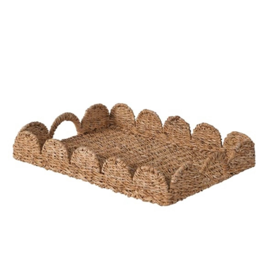 Scallop Seagrass Tray