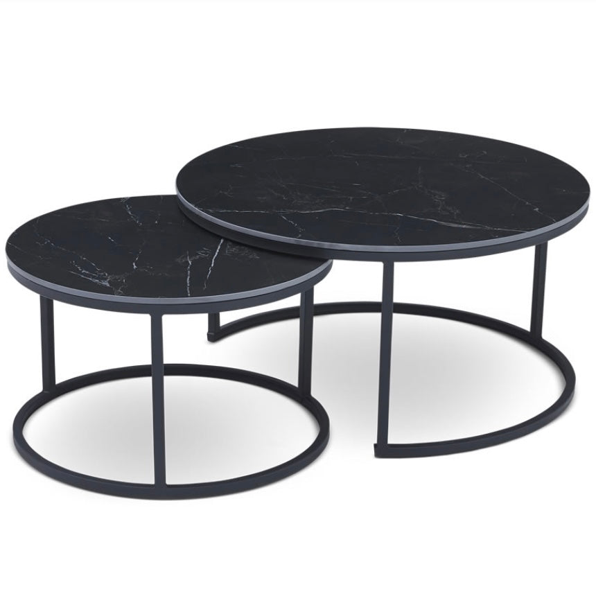 Berkeley Designs Soho Nested Coffee Tables in Black