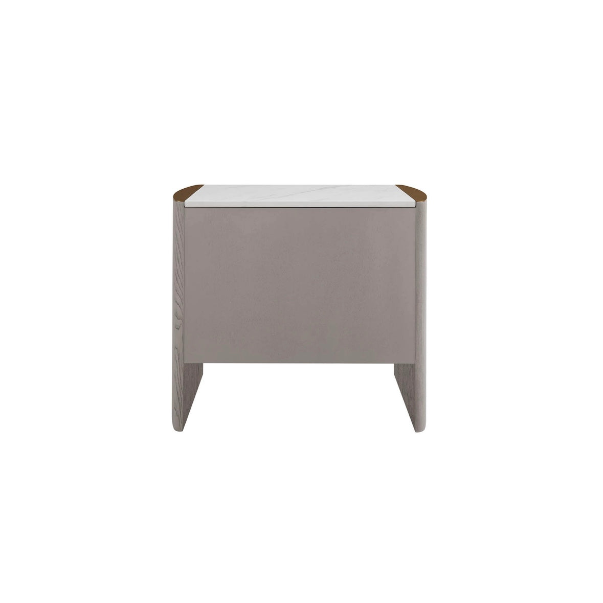Mondello 2 Drawer Bedside Table Washed Oak