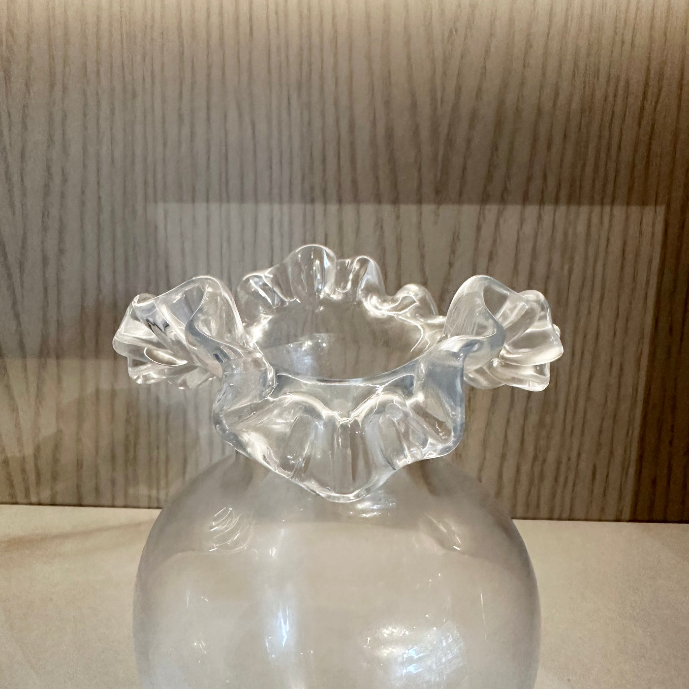 Frill Top Bud Vase