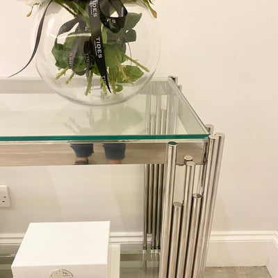*Ex Display* Metal Bars Console Table