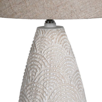Neutral Textured Table Lamp