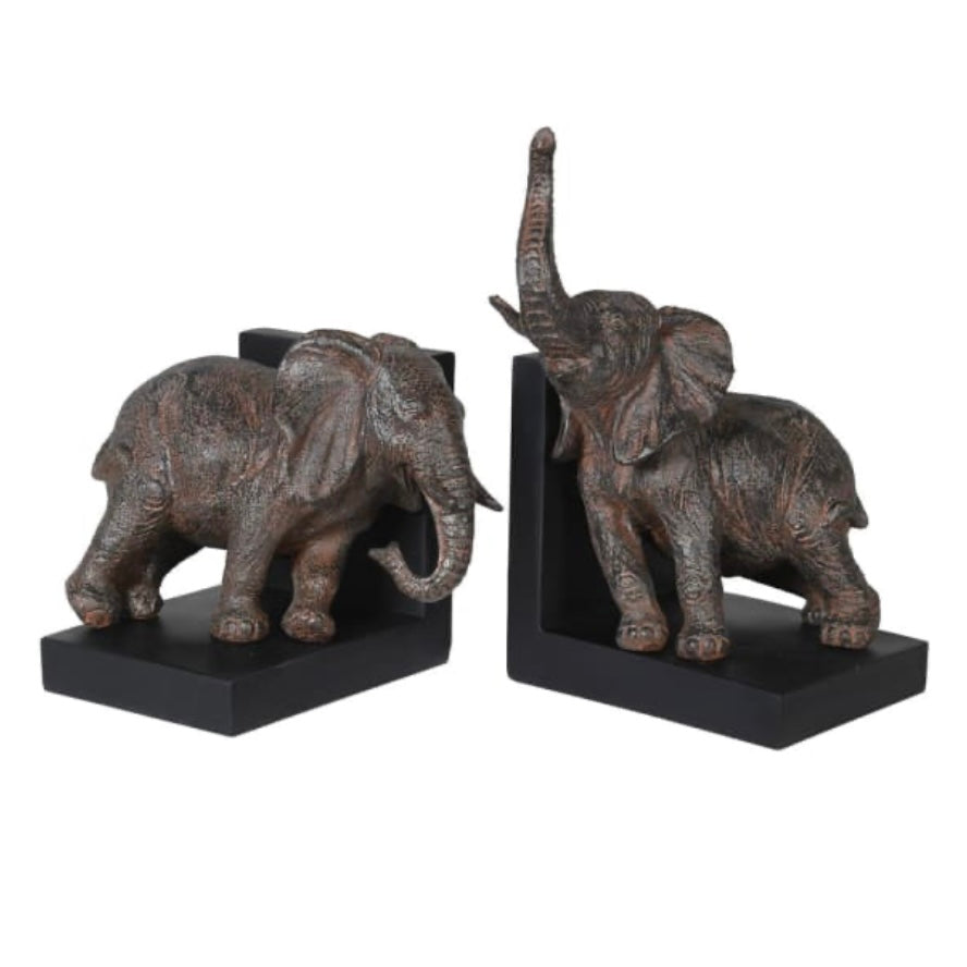 Elephant Bookends