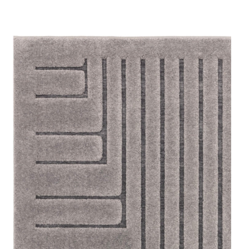 Charcoal Valle Connection Rug