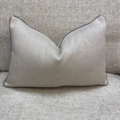 Anna Cream/Silver Cushion (3 sizes available)