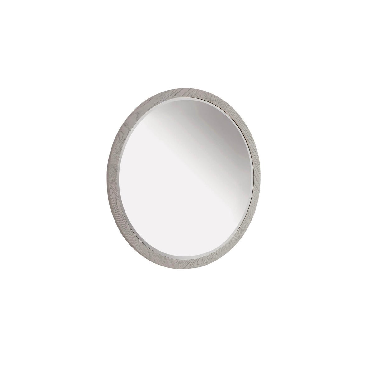 Mondello Round Mirror Washed Oak