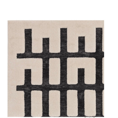 Charcoal/Ivory Valle Junction Rug