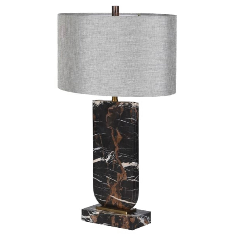 Afghan Marble Table Lamp