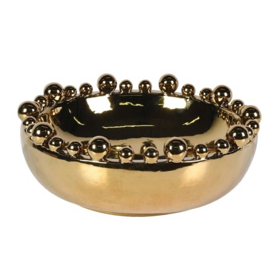 Gold Bobble Bowl