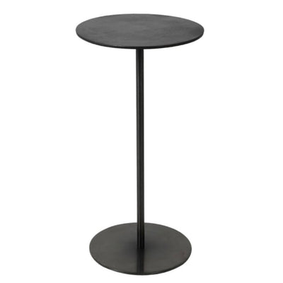 Kimi Round Black Pedestal Table