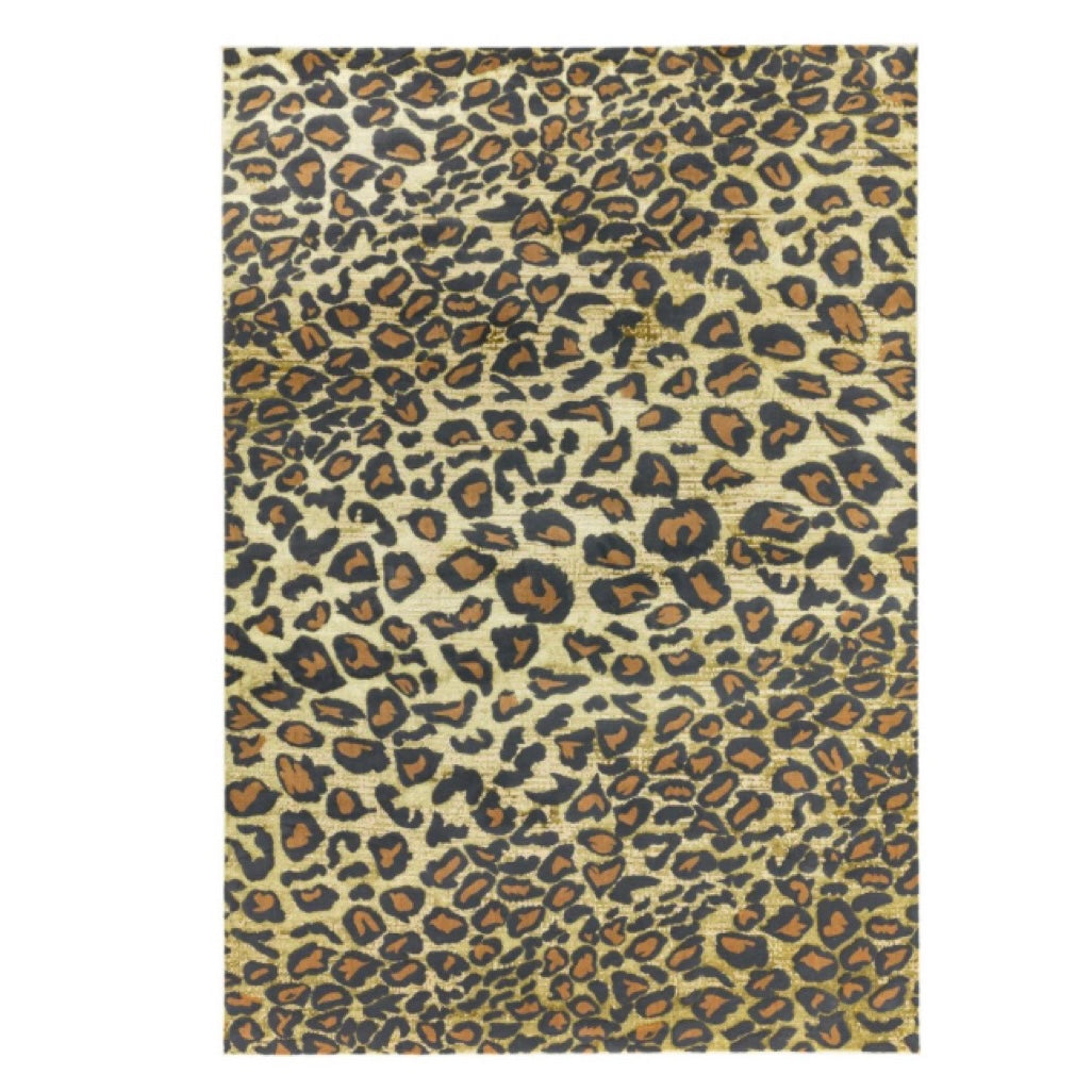 Leopard Quant Rug