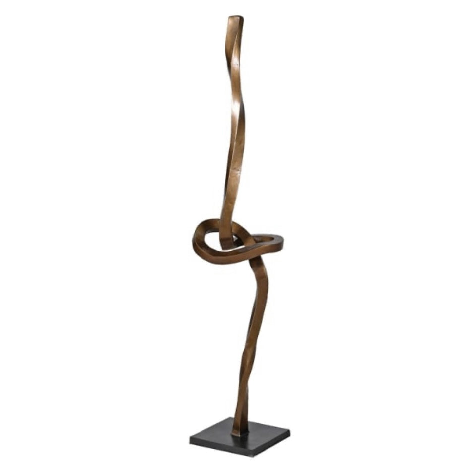 Ant Brass Knot Sculpture
