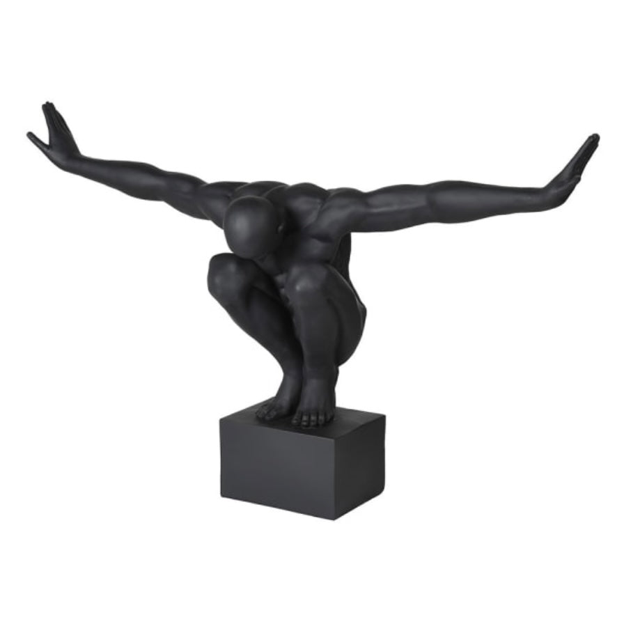 Black Bodyform Sculpture