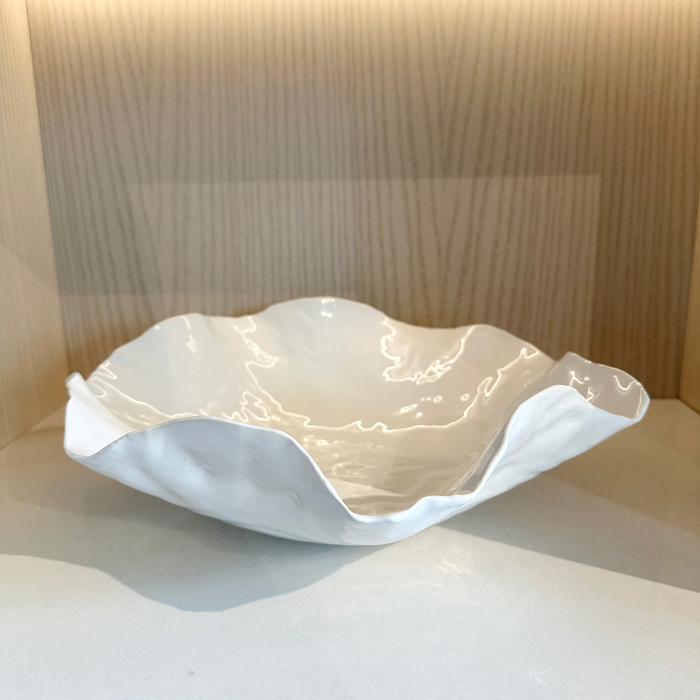 White Wave Bowl