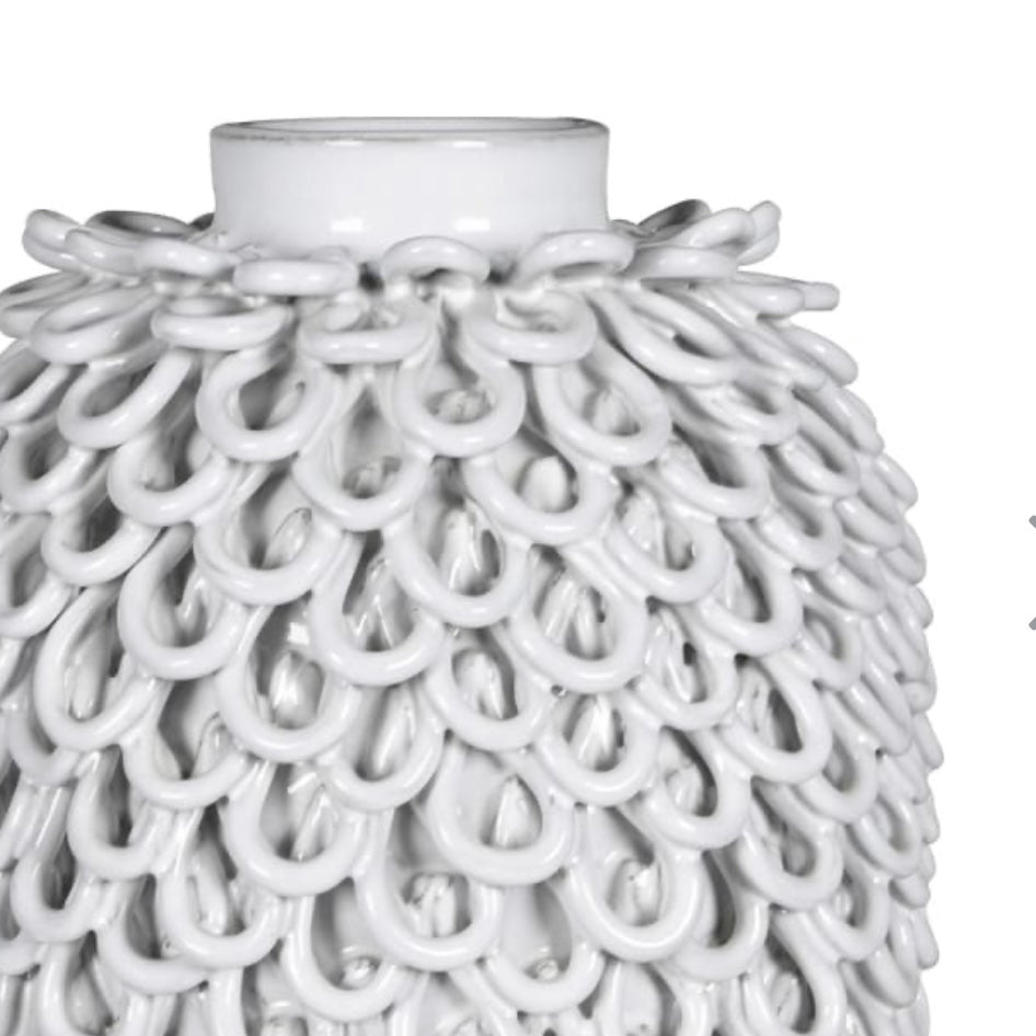 Handmade Ring Link Vase