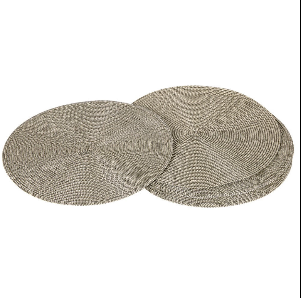 Natural Round Woven Placemat