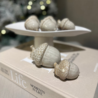 Small Ceramic Acorn