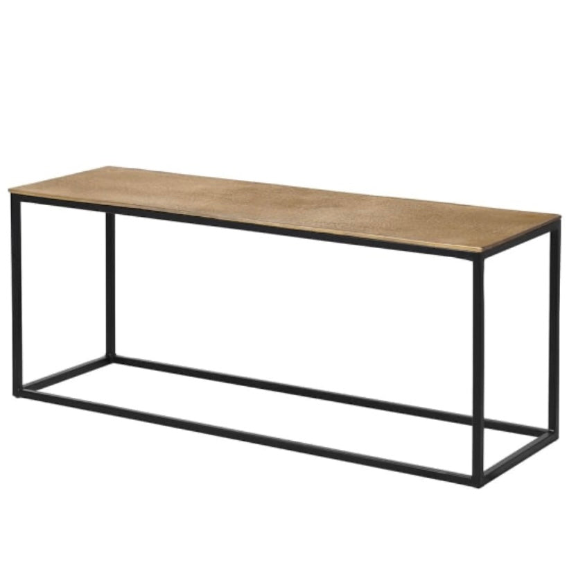 Brass Low Sofa Divider Table