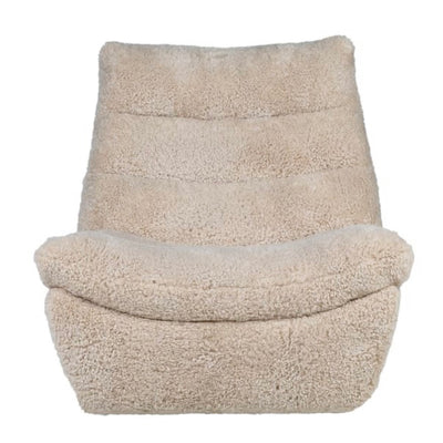 Faux Shearling Recliner Chair