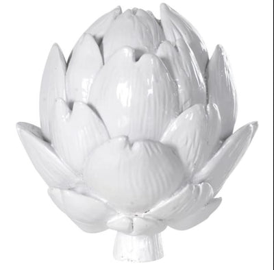 White Artichoke Decoration