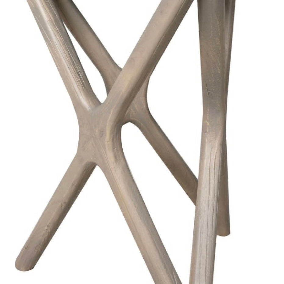 Recycled Elm Lamp Table