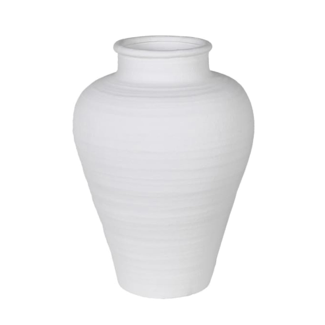 White Temple Vase