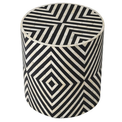 Matrix Bone Inlay Stool
