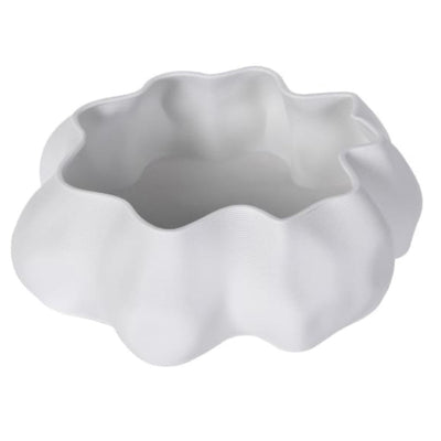 White Petal 3D Printed Bowl