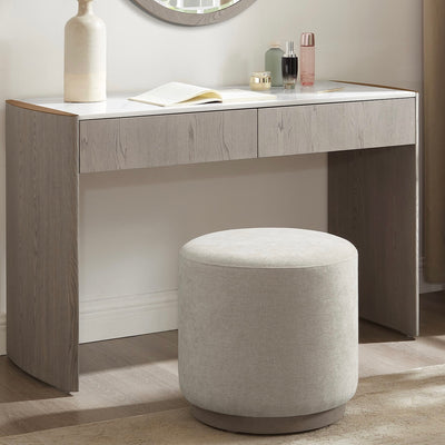 Mondello 2 Drawer Dressing Table Washed Oak