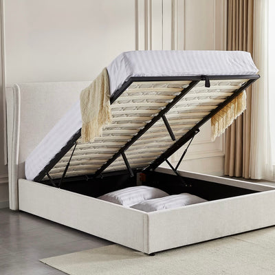 Margot Kingsize Ottoman Bed Cashmere