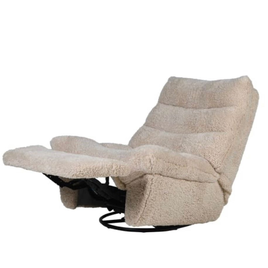 Faux Shearling Recliner Chair