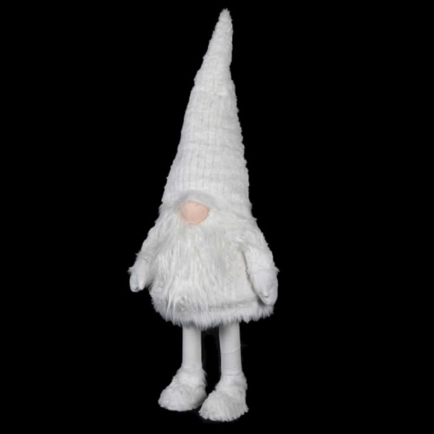 Clearance Gorm White Bouncing Gnome