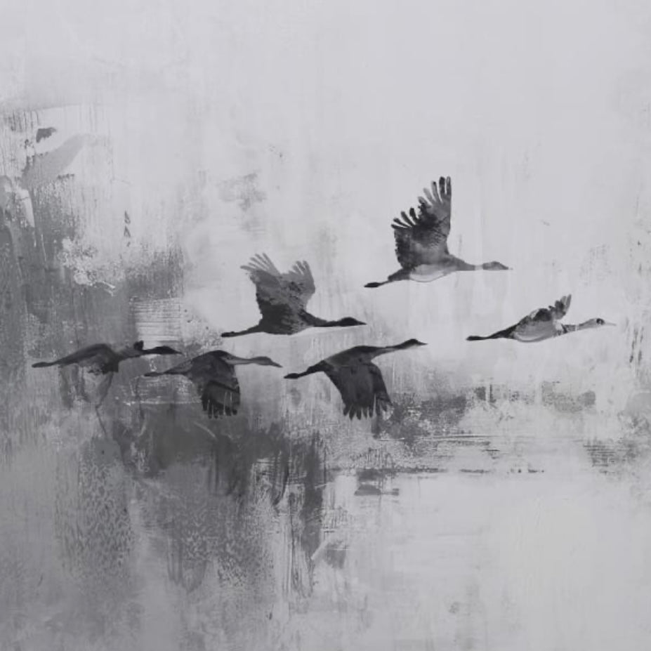 Flying Geese Wall Art