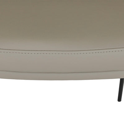 Valent Dining Chair Leather Grey