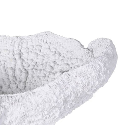 White Coral Effect Bowl