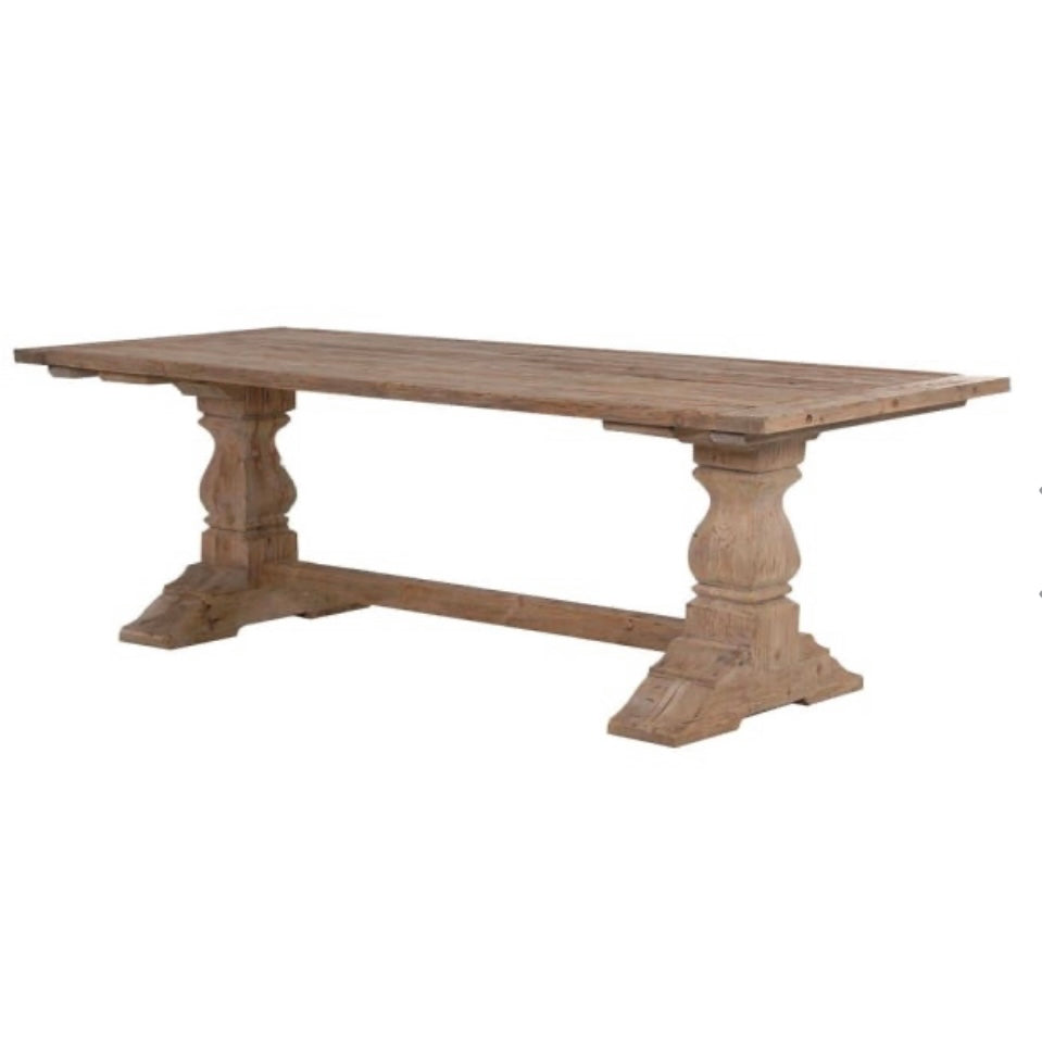 Colonial Reclaimed Refectory Dining Table