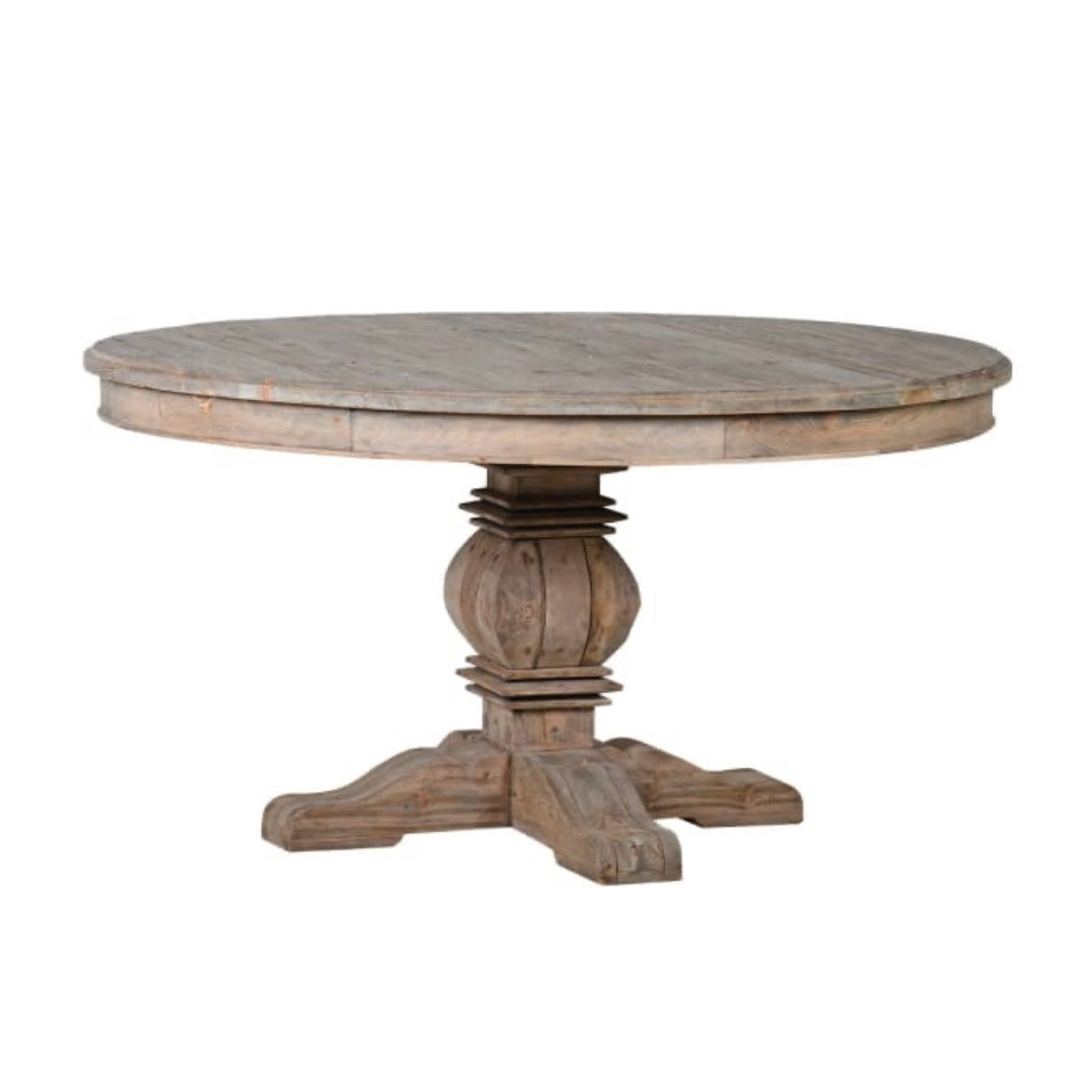 Colonial Reclaimed Round Dining Table