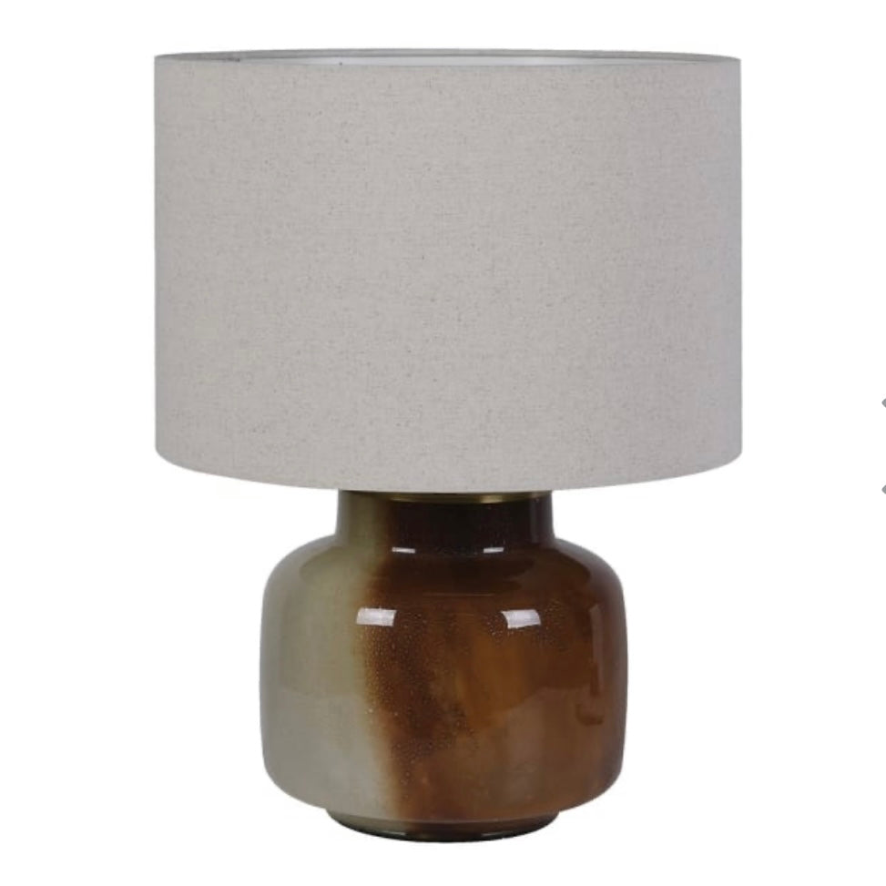 Walnut Table Lamp