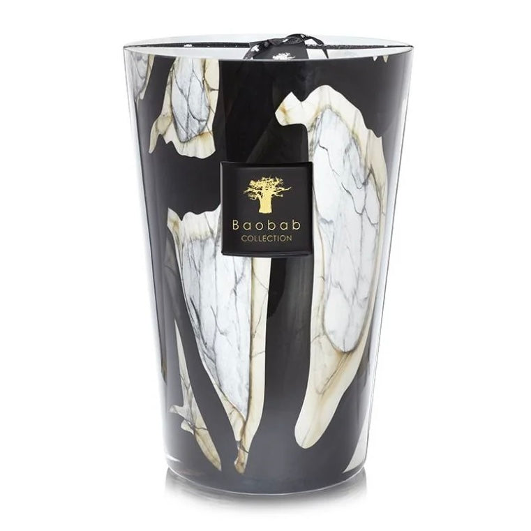 BAOBAB SCENTED CANDLE STONES MARBLE 35cm
