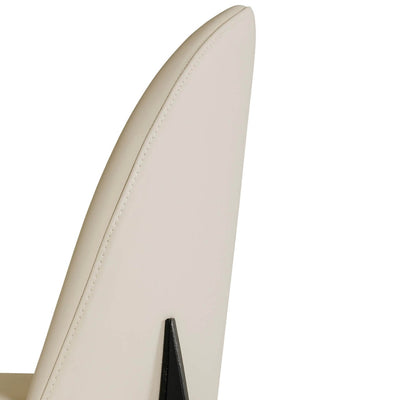 Valent Dining Chair Leather Taupe