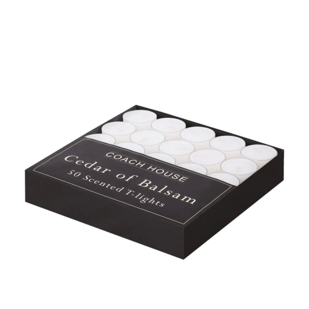 Set of 50 Cedar of Balsam T-light