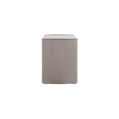 Mondello 2 Drawer Bedside Table Washed Oak